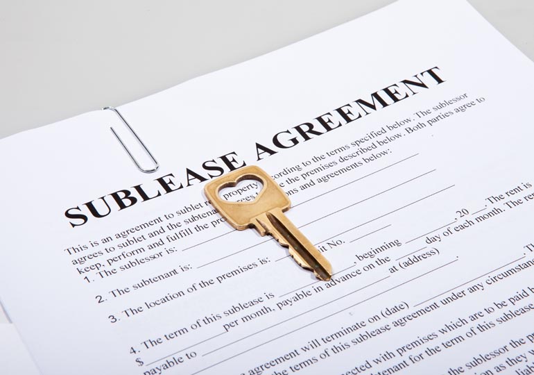 assignment of lease and sublease