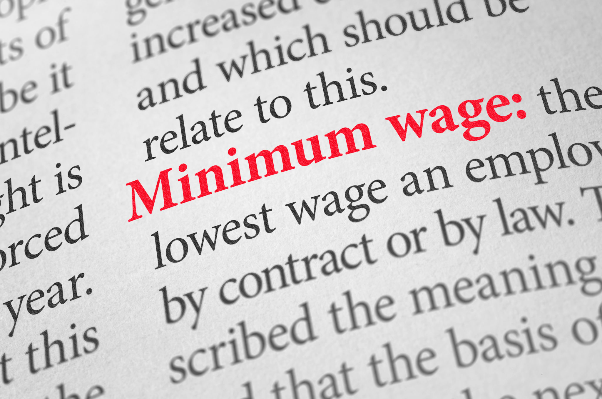 Employer Alert 2021 Minimum Wage Increases in Minnesota Hellmuth